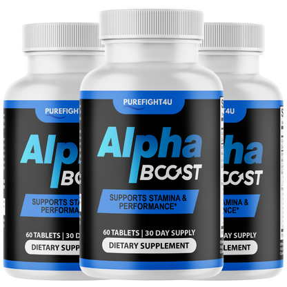 Alpha Boost Male Supplement, Supports Stamina & Energy, AlphaBoost | 60 Tablets