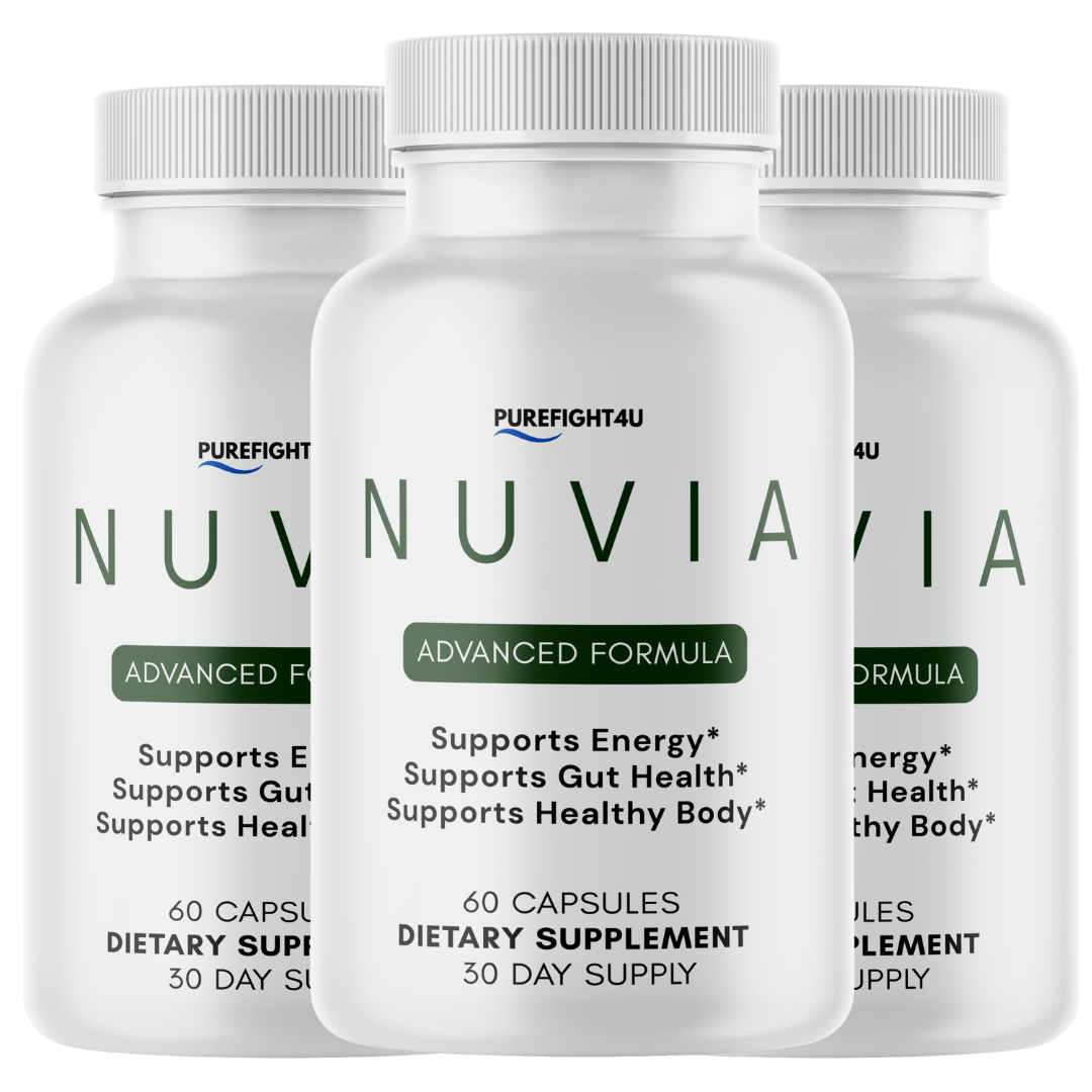Nuvia Capsules, Advanced Keto Formula Supplement - 3 Bottles 180 Capsules