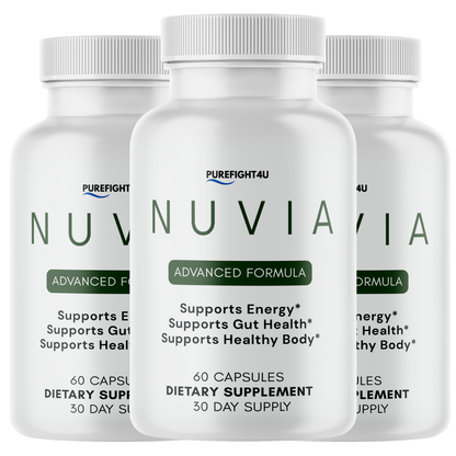 Nuvia Capsules, Advanced Keto Formula Supplement - 3 Bottles 180 Capsules