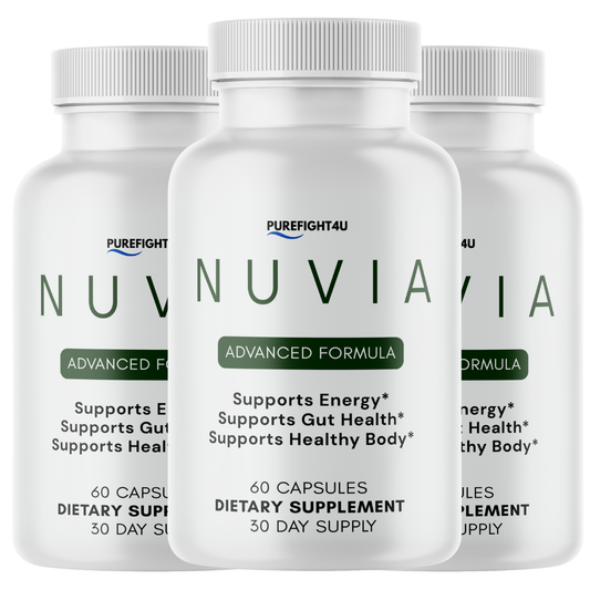 Nuvia Capsules, Advanced Keto Formula Supplement - 3 Bottles 180 Capsules
