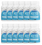 Keto 360 Slim Fast Acting Advanced Formula - 12 Bottles 720 Capsules