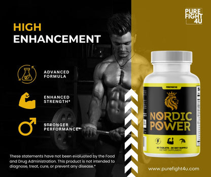 Nordic Power Advanced Vitality Support for Male Dietary Supplement - 60 Tablets