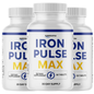Iron Plus Max Performance Supplement for Energy and Confidence | 3 Bottles 180 Tablets