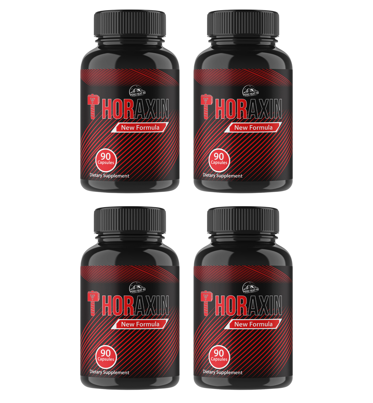 Thoraxin Dietary Supplement 4 Bottles 360 Capsules
