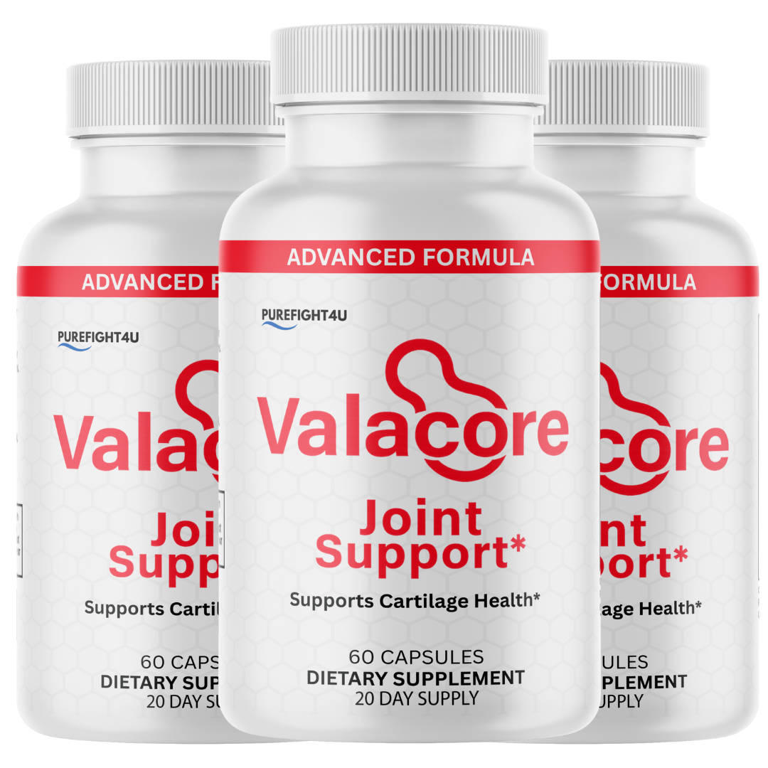 Valacore Joint Support Formula Supplement | 3 Bottles 180 Capsules