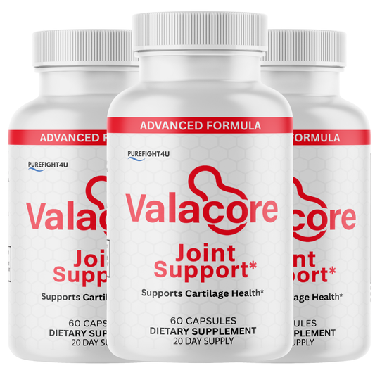 Valacore Joint Support Formula Supplement | 3 Bottles 180 Capsules
