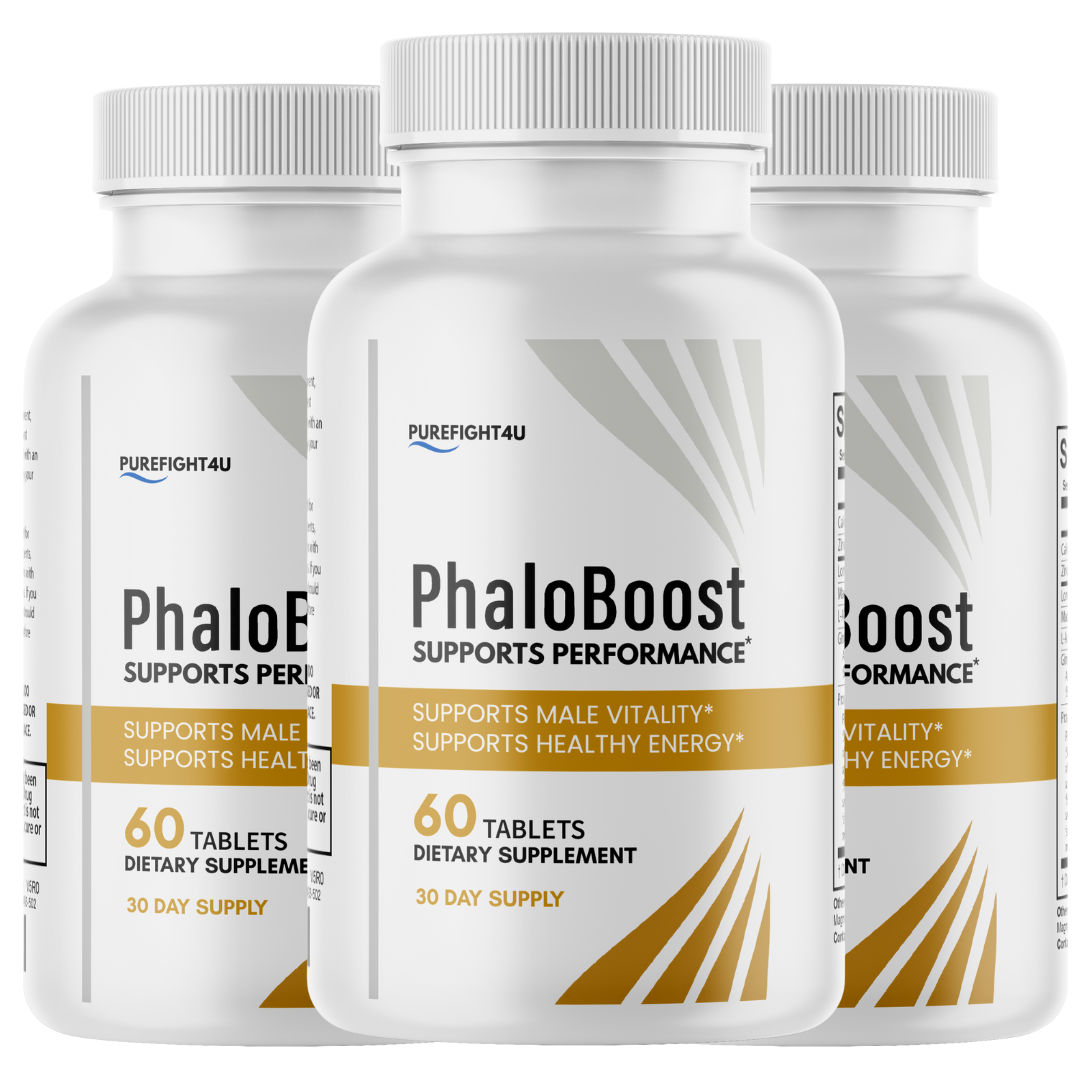 Phaloboost Pills for Men's Health and Vitality | 3 Bottles 180 Tablets