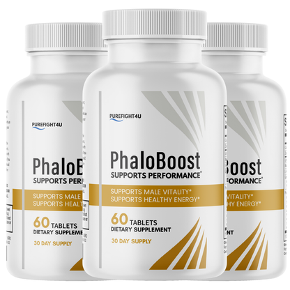 Phaloboost Pills for Men's Health and Vitality | 3 Bottles 180 Tablets