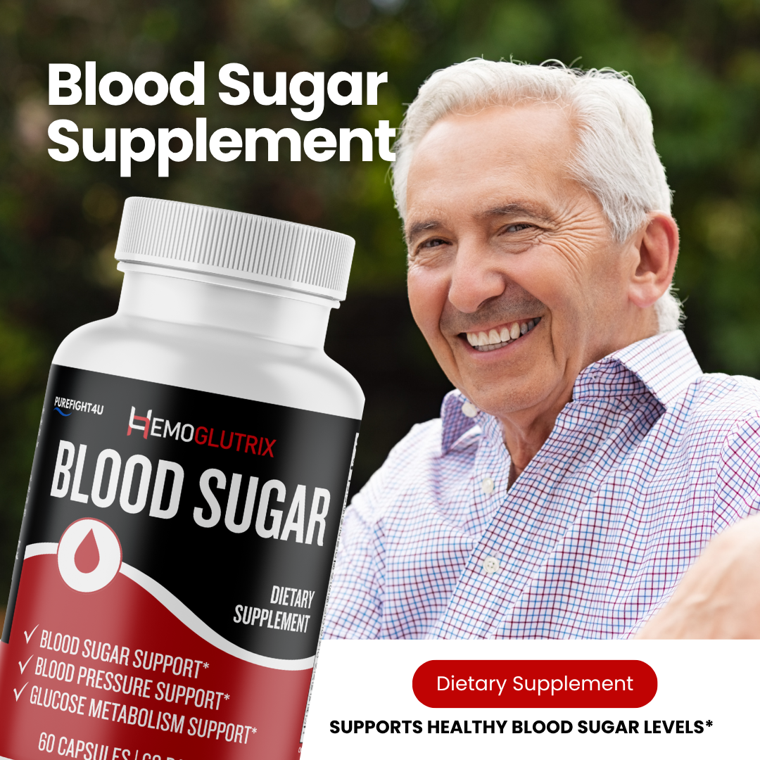 Hemoglutrix Pills for Blood Health Support Dietary Supplement - 60 Capsules