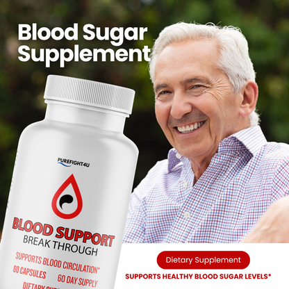 Break Through Blood Health Support Supplement - BreakThrough - 60 Capsules