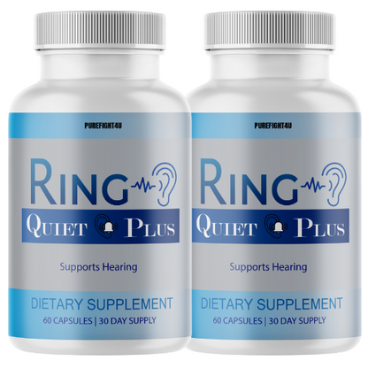 Ring Quiet Plus Hearing Support Formula 2 Bottles 120 Capsules