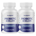 Probiotic 40 Billion CFU for Digestive and Gut Health Balance - 2 Bottles