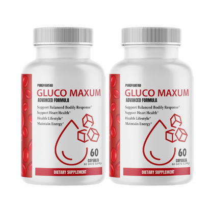Gluco Maxum Advanced Blood Sugar Health Support - 60 Capsules