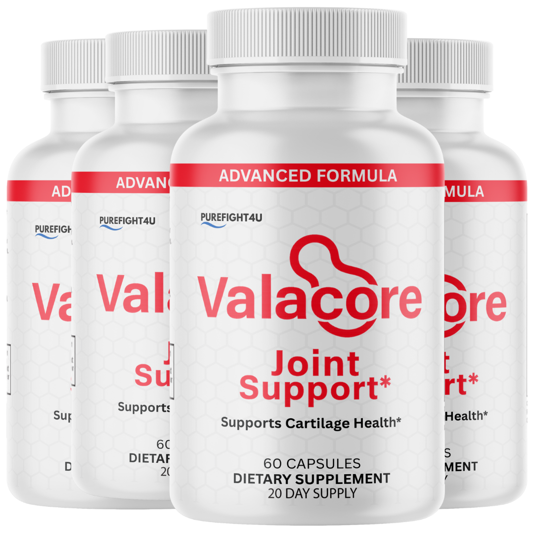 Valacore Joint Support Formula Supplement | 4 Bottles 240 Capsules