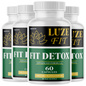 Luze Fit Detox Formula for Weight Loss Supplement | 4 Bottles 240 Capsules