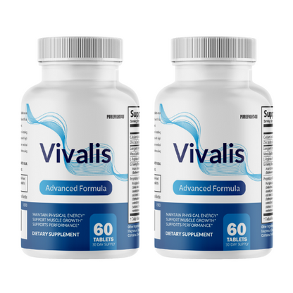 Vivalis Maximum Strength Advanced Vitality Support Formula - 60 Tablets