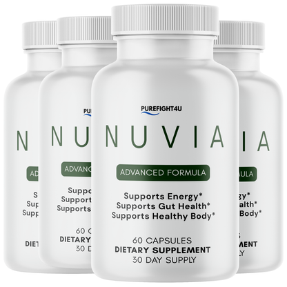 Nuvia Capsules, Advanced Keto Formula Supplement - 4 Bottles 240 Capsules