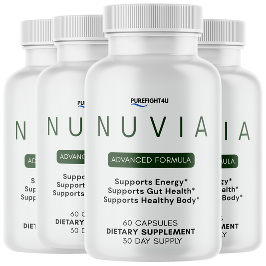 Nuvia Capsules, Advanced Keto Formula Supplement - 4 Bottles 240 Capsules
