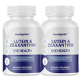 Lutein & Zeaxanthin Eye & Vision Health Natural Formula Supplement - 2 Bottles
