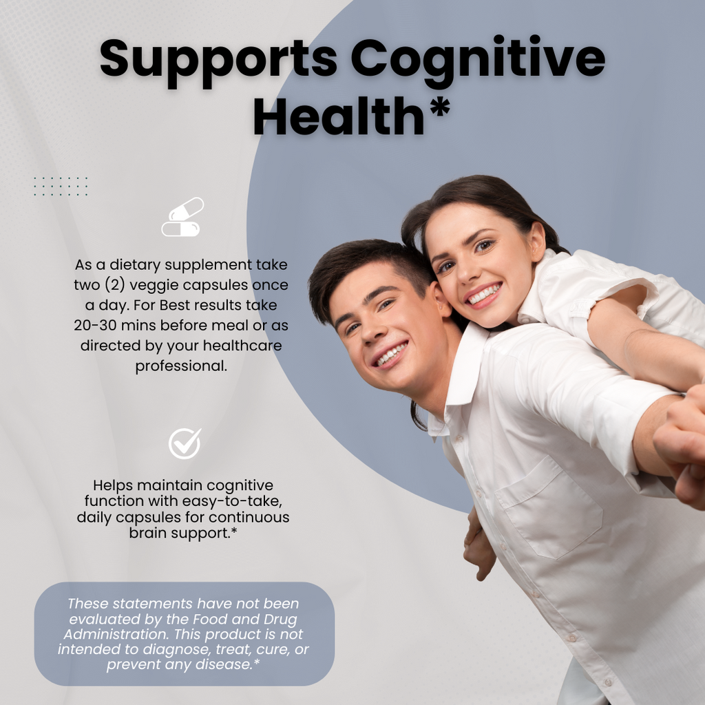 Pure Neuro Enhance Brain Optimization 3 Bottles 180 Capsules