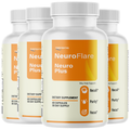 NeuroFlare Cognitive Support - 4 Bottles 240 Capsules