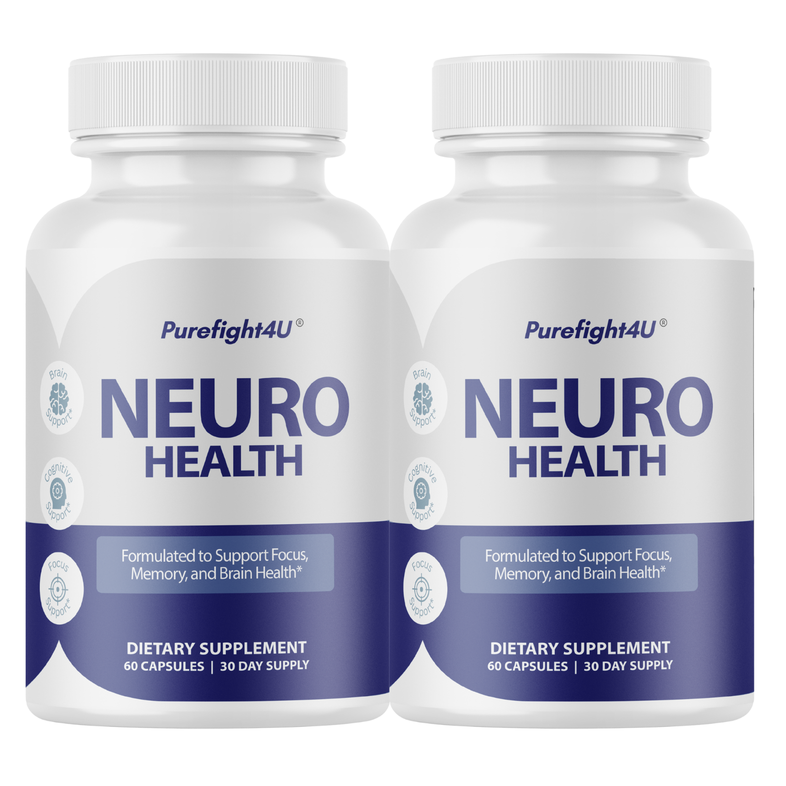 Neuro Health Formulated to Support Memory & Brain Health Supplement- 60 Capsules