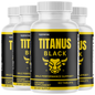 Titanus Black Advancement Natural Supplement for Peak Performance - 4 Bottles 240 Tablets