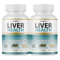 Liver Health Advanced Liver Wellness Support Formula Supplement - 2 Bottles