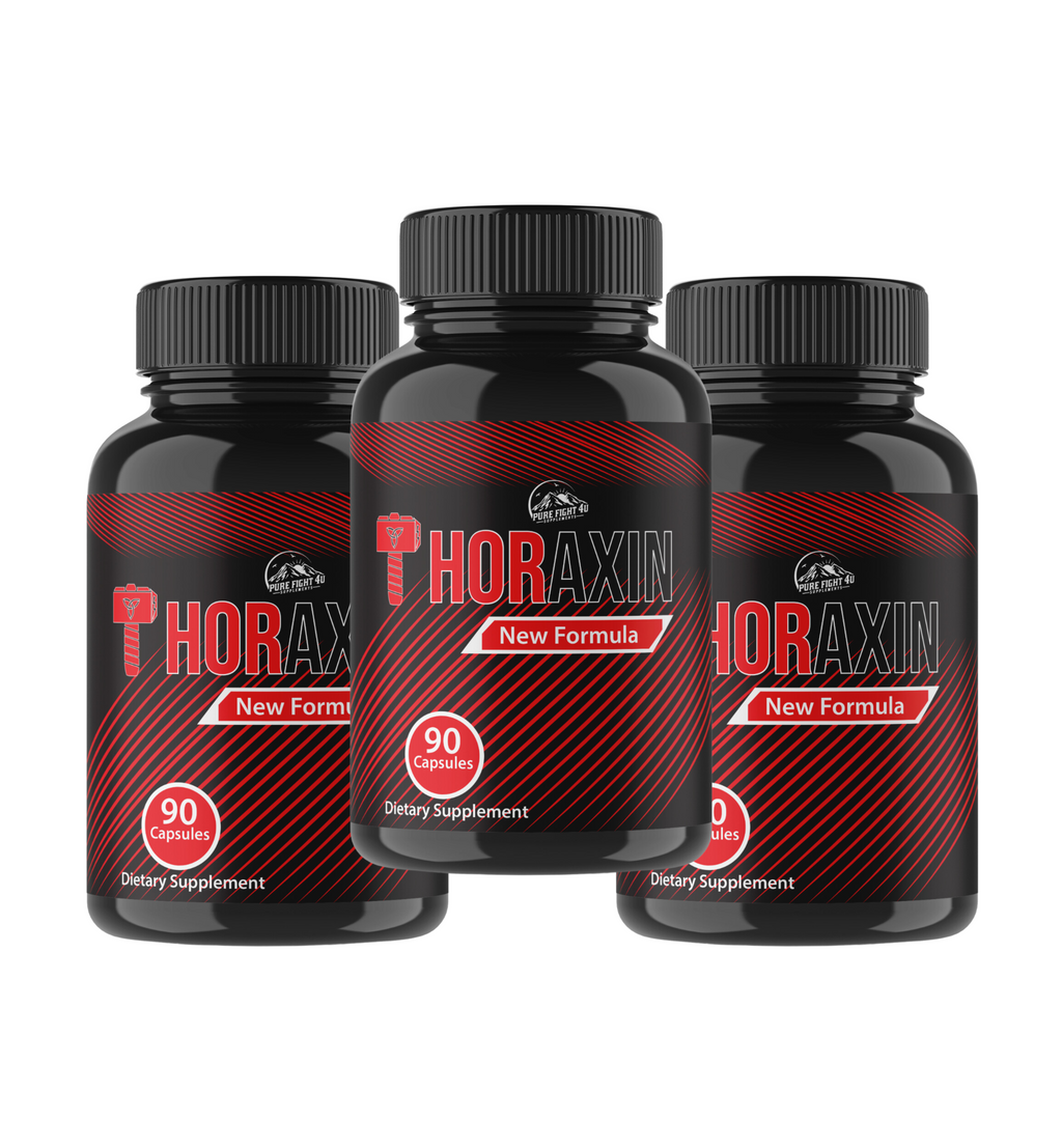 Thoraxin Dietary Supplement 3 Bottles 270 Capsules