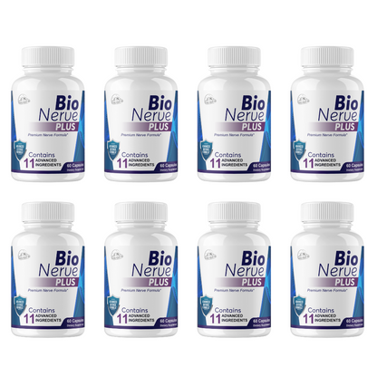 Bio Nerve Plus Premium Nerve Formula - 8 Bottle - 480 Capsules
