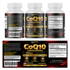 PureFight4U CoQ10 200 mg Ubiquinone Dietary Supplement, 30 Capsules