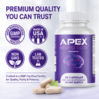Apex Neuro Elite Focus & Clarity Support Supplement  | 60 Capsules