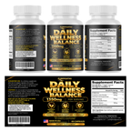 PureFight4U Daily Wellness Balance with D-Mannose, Cranberry, Hibiscus & Dandelion, 60 Capsules