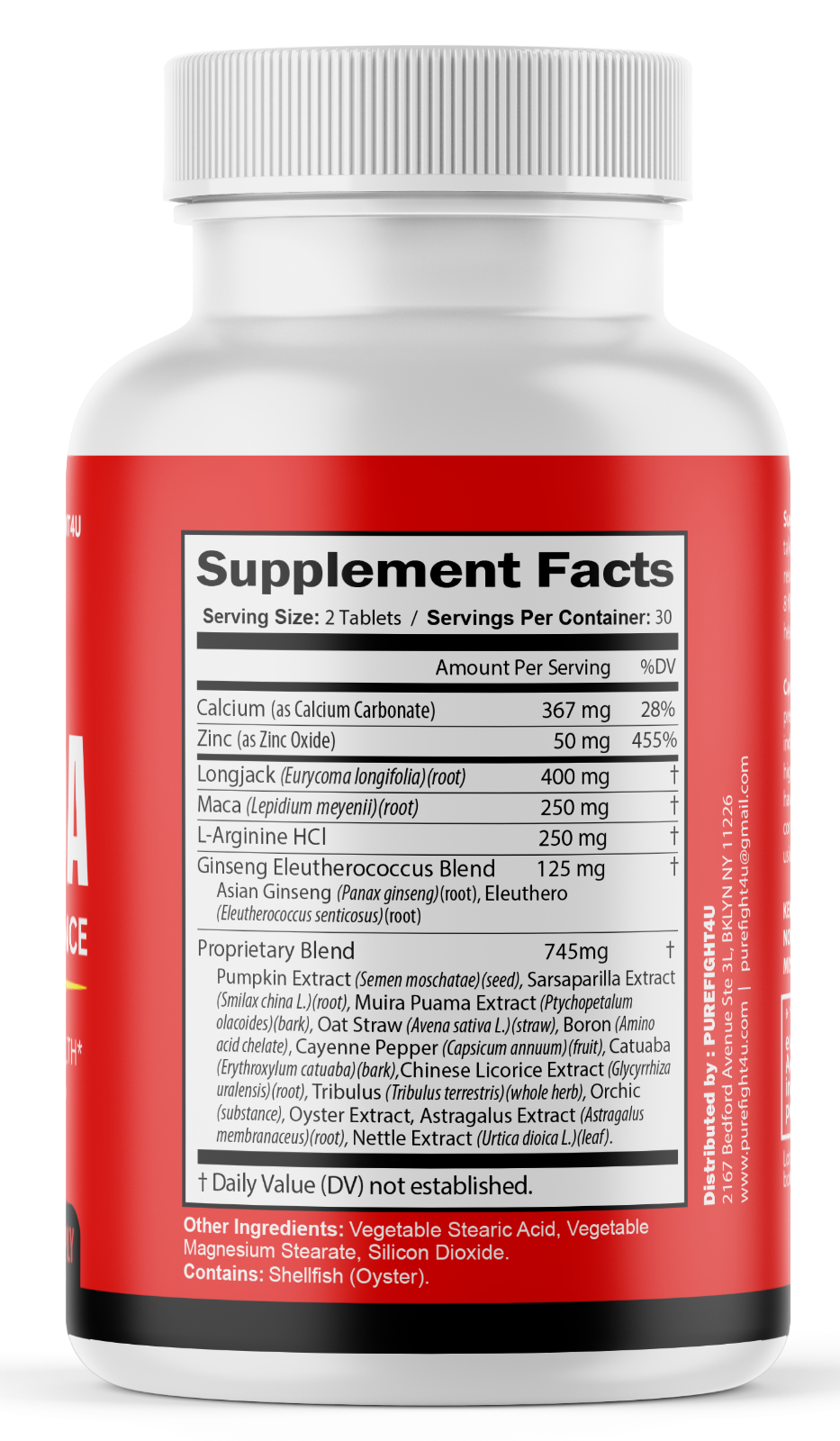 Manboa Male Performance Formula Maximum Strength Dietary Supplement- 1 ...