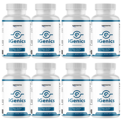 iGenics Eye & Vision Health Natural Formula Supplement - I Genics - 60 Capsules