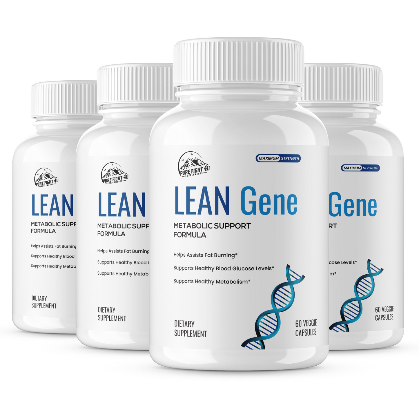 Lean Gene Metabolic Weight Loss Support Supplement - 60 Capsules
