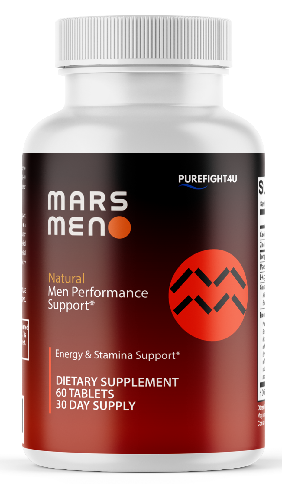 Mars Men Male Performance Maximum Strength Supplement - 60 Tablets ...