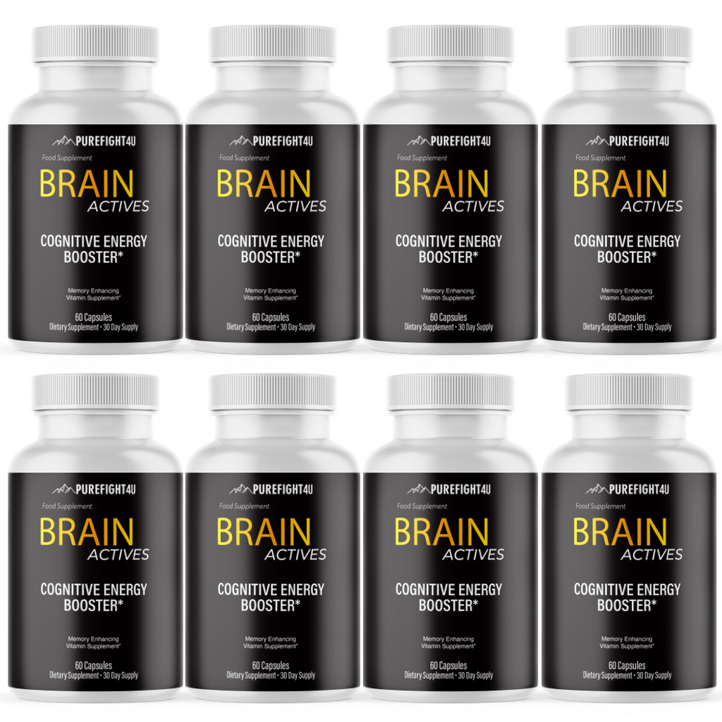 Brain Actives Cognitive Energy & Memory Enhancing Supplement Capsules ...