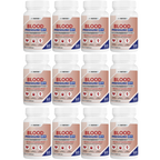 Blood Sugar Support Supplement | Daily Wellness Supplement for Healthy Glucose Metabolism - 12 Bottles 720 Capsules