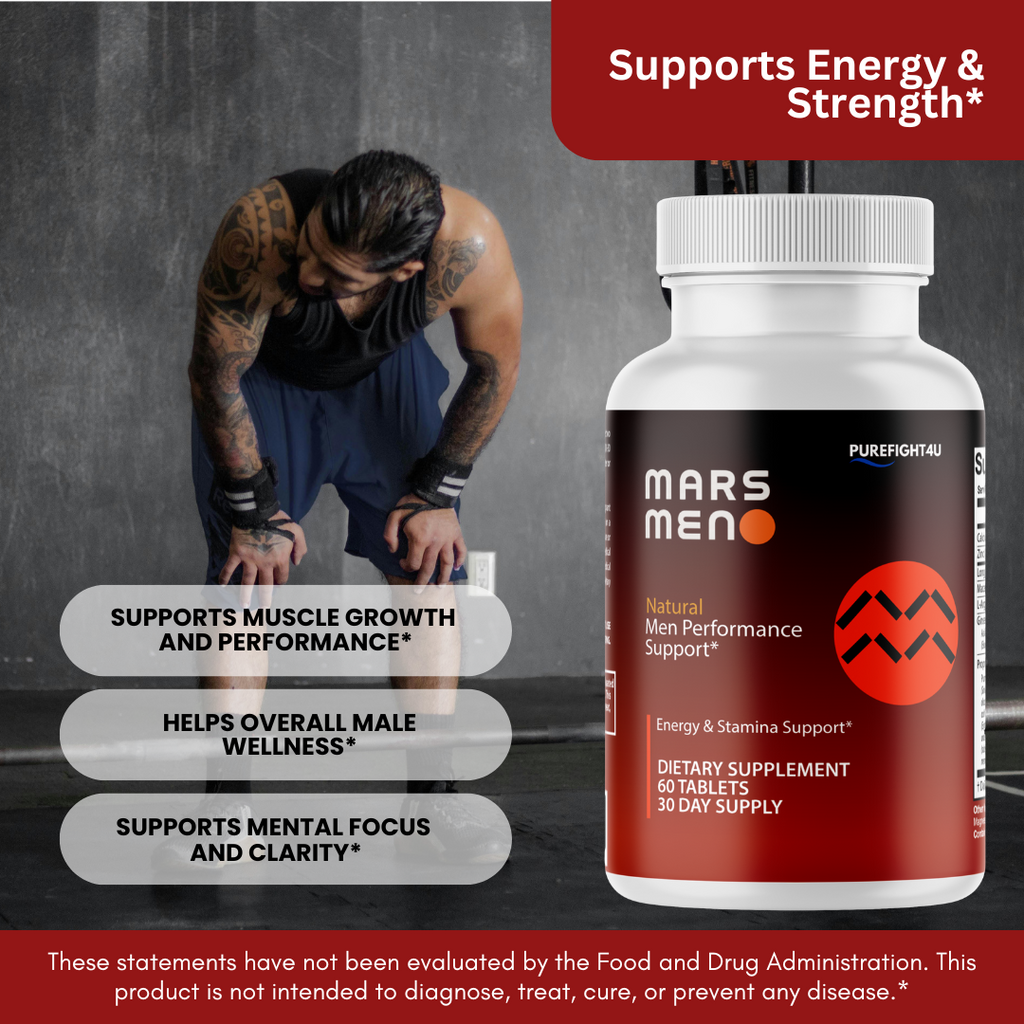 Mars Men Male Performance Maximum Strength Supplement - 60 Tablets ...