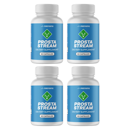 Prosta Stream Dietary Supplement 4 Bottles 240 Capsules