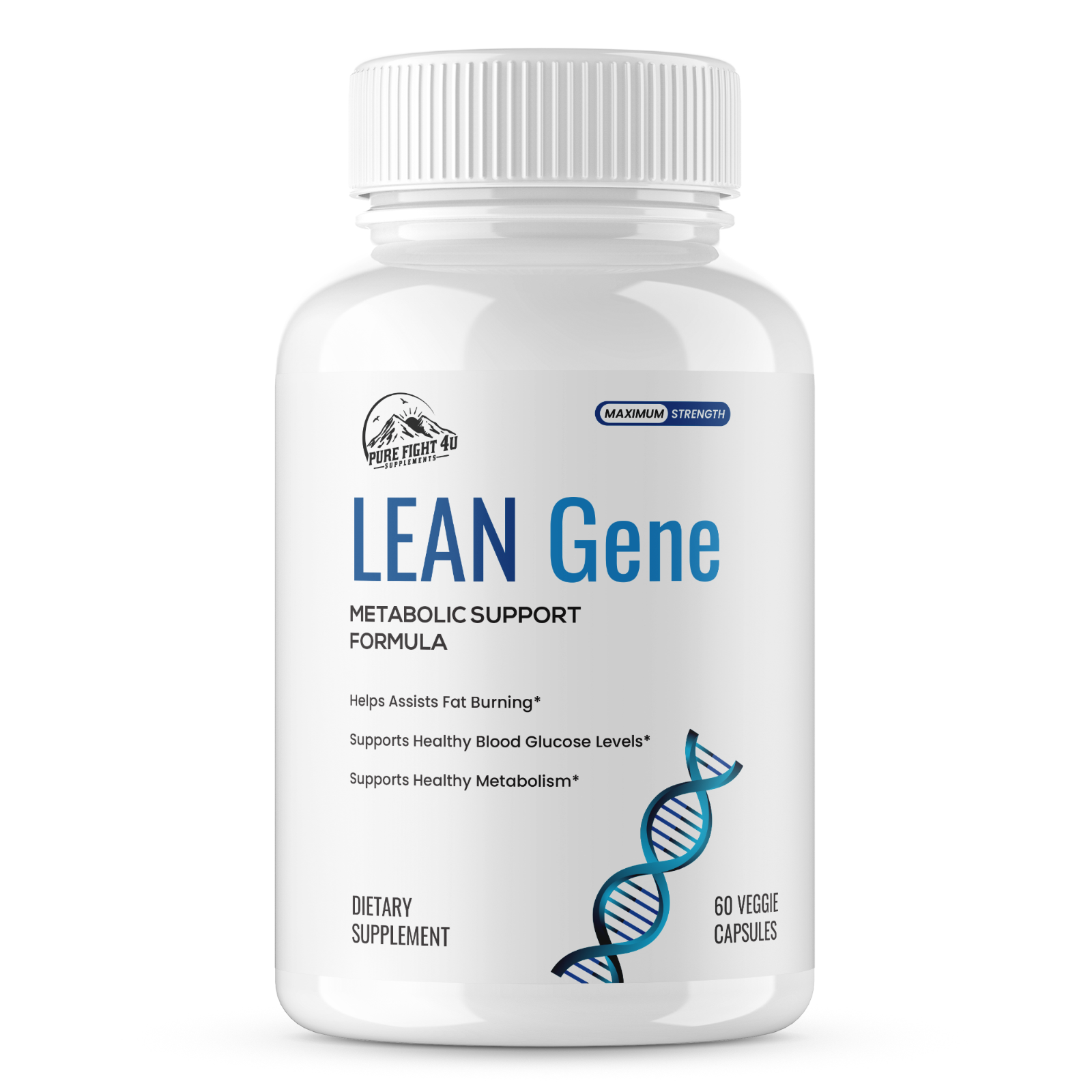 Lean Gene Metabolic Weight Loss Support Supplement - 60 Capsules
