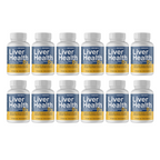 Liver Health RX Formula Supplement Pure Health 12 Bottles 720 Capsules