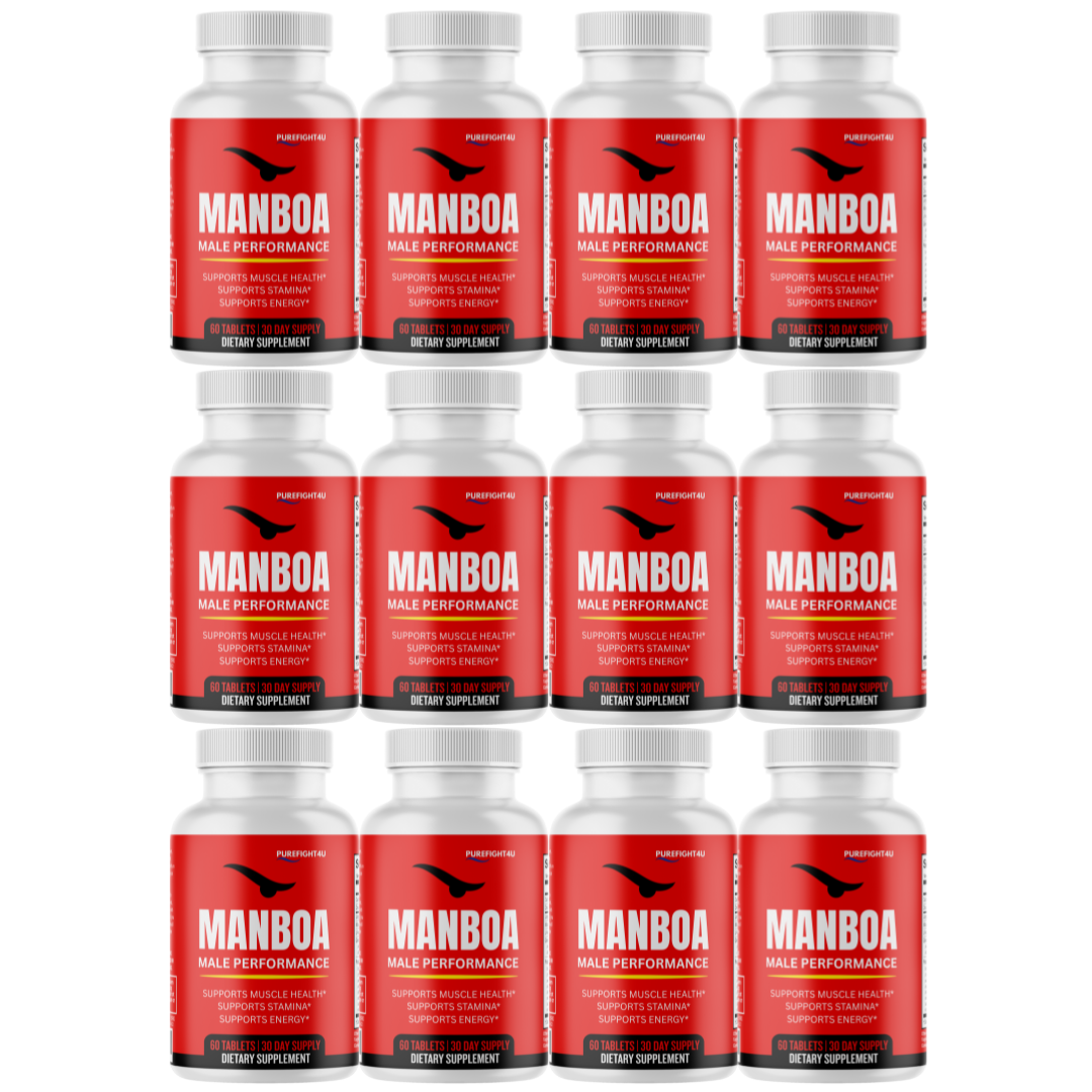 Manboa Male Performance Formula Maximum Strength Dietary Supplement- 1 ...