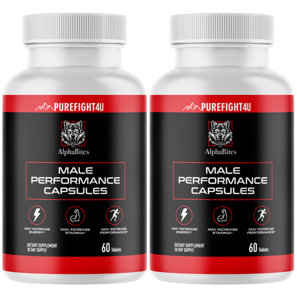 Alpha Bite Male Enhancement Supplement - 2 Bottles