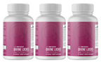 Divine Locks Complex Advanced Unique Hair Growth Vitamins-3 Bottles 180 Capsules