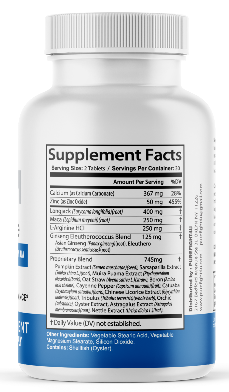 Maximus X Tablets Male Performance Maximum Strength Supplement - 60 Ta ...