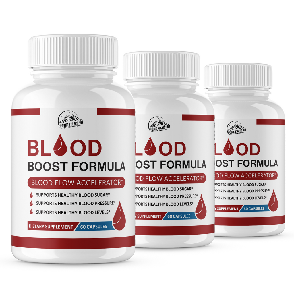 Blood Boost Formula | Heart Health & Blood Flow Support Supplement 3 P ...