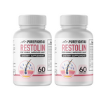 Restolin Hair Skin and Nails Supplement 2 Bottles 120 Capsules