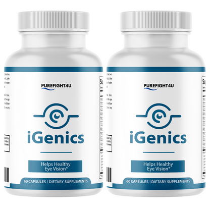 iGenics Eye & Vision Health Natural Formula Supplement - I Genics - 60 Capsules